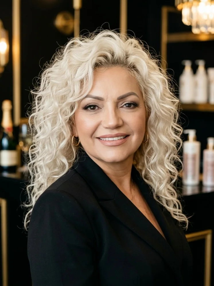 María «Lupita» González, dueña y master stylist de Sebastian Barber Beauty Salon